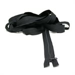 Coil Zipper #10 Separating 255" Black DISCONTINUED
