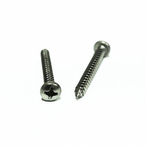 Phillips Pan Head Tapping Screws #6 x 1 1/4" Stainless Steel