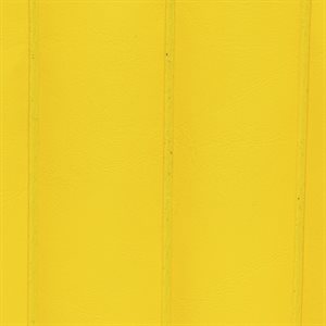 Sample of Seabrook Quilted / Pleated Marine Vinyl Action Yellow