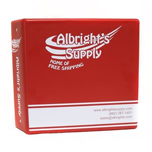 Albright's Supply Project Binder