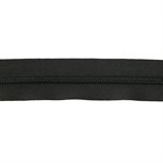 Coil Zipper Chain #8 Black