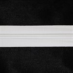 Coil Zipper Chain #4.5 White