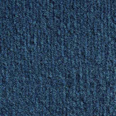Sample of El Dorado Cutpile Carpet Lapis Blue Latexed