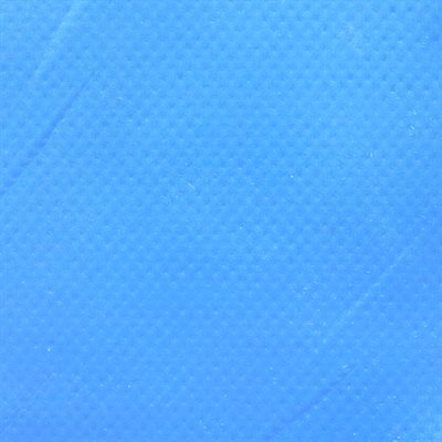 Sample of Vinyl Coated Polyester 18oz Light Blue