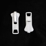 Marine Zipper Slide #10 Single Pull White