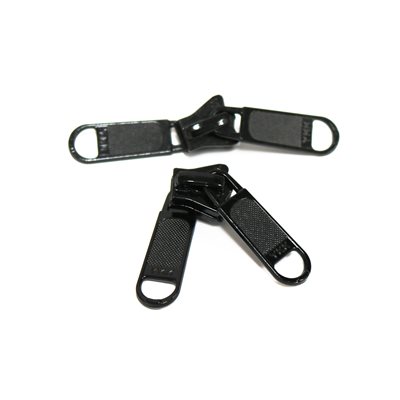Marine Zipper Slide #5 Double Pull Black