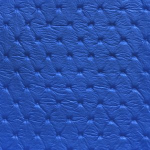 Sample of Seascape Marine Vinyl Diamond Tufted Pacific Blue