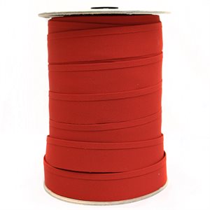 Recacril Acrylic Canvas Binding 1 1/4" One Side Folded Red