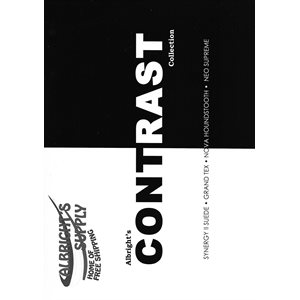 Contrast Collection Automotive Cloth Sample Card