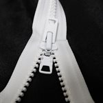 Marine Zipper #10 Separating 60" White
