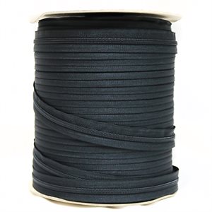 Coil Zipper Chain #5 Black